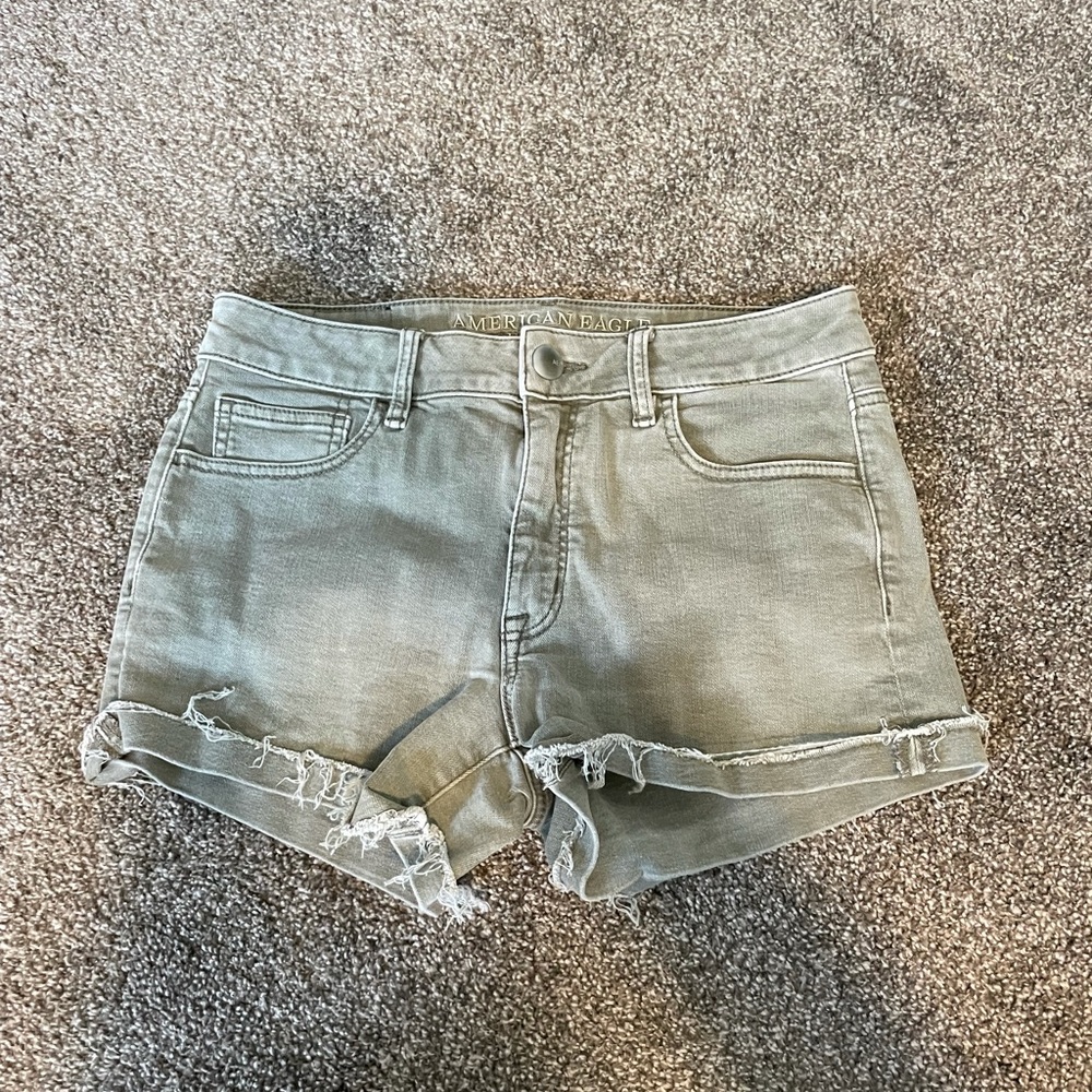 American Eagle high rise super stretch shorts